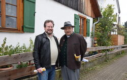 Holger Friesch (links) und Norbert Otto hegen eine Begeisterung für historische Gebäude.