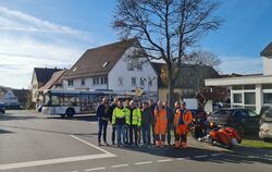 Jahrelang eine Holperpiste, jetzt wieder schön glatt: die Würtinger Ortsdurchfahrt, die mehr als ein Jahr lang Baustelle war. 