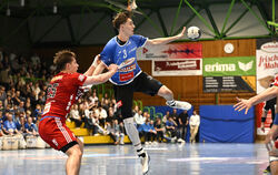 Eine junger Akteur mit großem Potenzial: Fynn Hofele (blaues Trikot). 