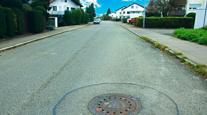 Auch die Alemannenstraße ist von der Kanalsanierung betroffen.