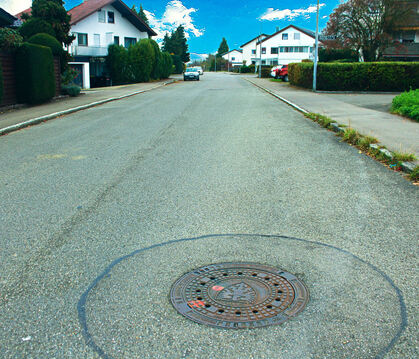 Auch die Alemannenstraße ist von der Kanalsanierung betroffen.