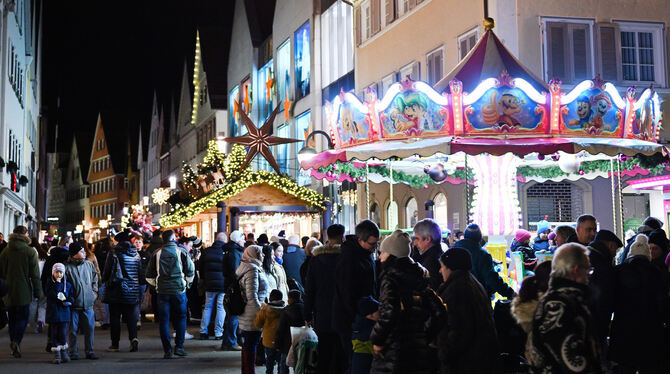 Bald geht es los: Am 27. November wird der Reutlinger Weihnachtsmarkt eröffnet.