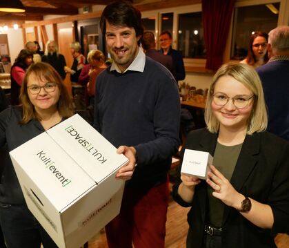 Sie stellten am Dienstagabend in der Dettinger Brennscheuer mit dem Creator-Cube die Ergebnisse für die Bewerbung um Kulturförde