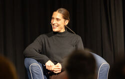 Andrea Petkovic stellte in Tübingen ihr neues Buch vor.