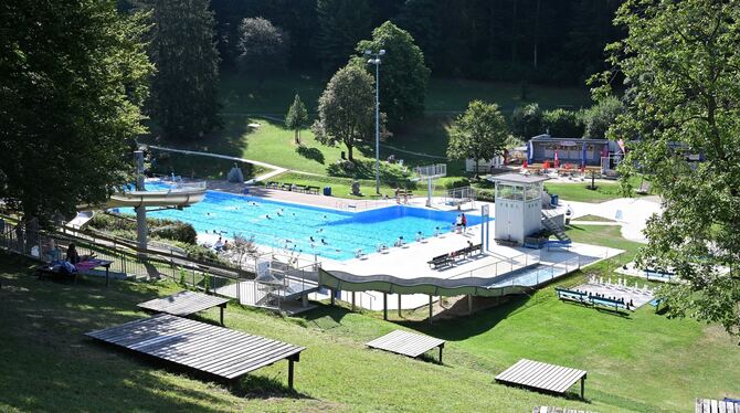 Die Kameras im Eninger Waldfreibad sollen den Vandalismus stoppen und potenzielle Täter abschrecken.