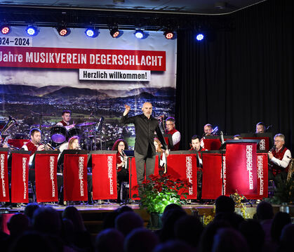 Für die Degerschlachter Musikerinnen und Musiker geht ein ereignisreiches Jahr zu Ende.  FOTO: PIETH 