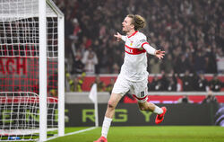 Der Mann des Abends: VfB-Joker Nick Woltemade.