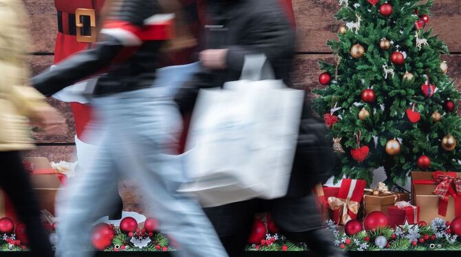 Weihnachtsgeschäft im Einzelhandel