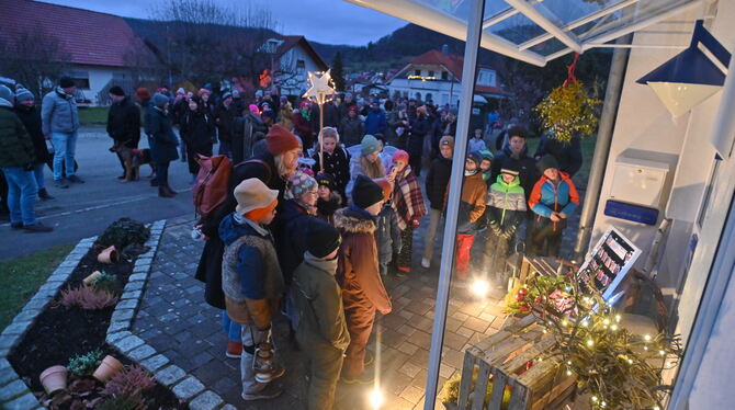 Erleuchtendes am Talheimer-Adventsweg. Wer’s verpasst hat, hat noch bis Weihnachten Zeit für einen Rundgang. Es gibt viel zu ent