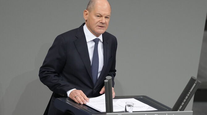 Bundeskanzler Olaf Scholz hat die Vertrauensfrage gestellt.