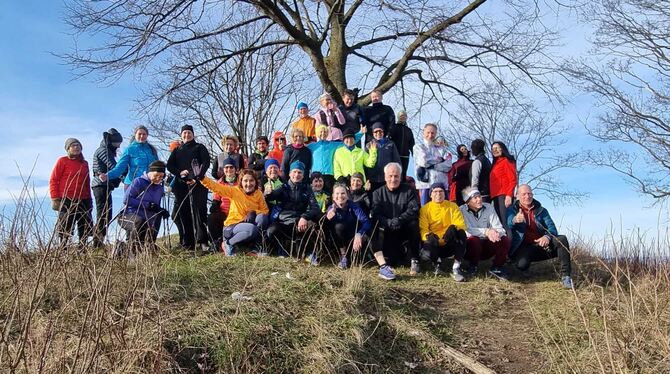 Kurzer Zwischenstopp zum Gruppenfoto auf dem Florian.  FOTO: PR