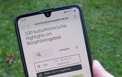 Die Online-Sammlung der 100 historisch-kulturellen Highlights im Biosphärengebiet Schwäbische Alb ist für das Smartphone optimie