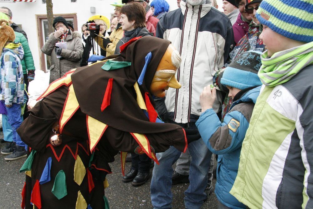 Fasnetsumzug in Hayingen 17. Februar 2015