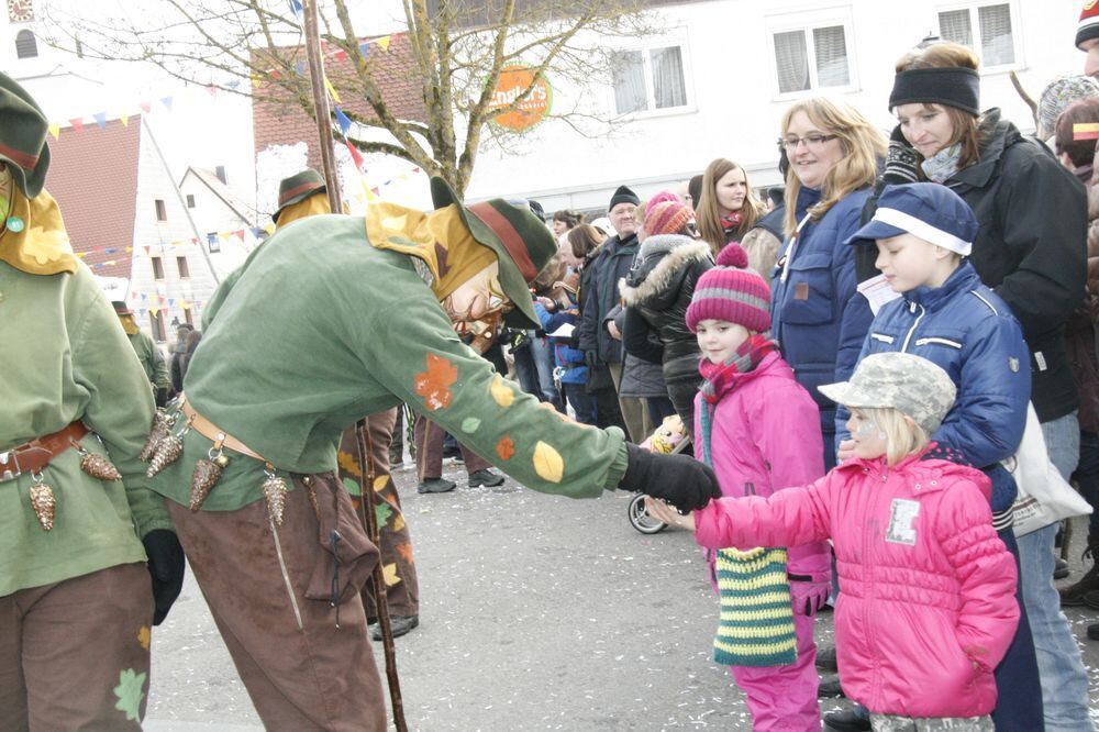 Fasnetsumzug in Hayingen 17. Februar 2015