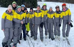 Endlich: Nach über vier Jahren lag am Skilift Beiwald so viel Schnee, dass die Dettinger Skizunft wieder Kuse abhalten konnte 