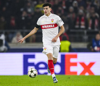 Feiert ein vielversprechendes Startelf-Debüt: VfB-Verteidiger Ameen Al-Dakhil.