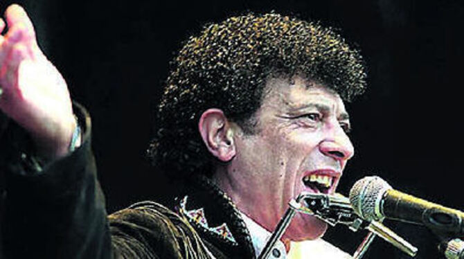 Die Überraschung: Wer von Mungo Jerry nur den Hit »In The Summertime« kennt, erlebte in Mössingen ganz erstaunt einen ausgezeichneten Blues-Sänger. 
FOTO: REISNER