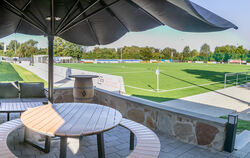 Das neue Stadion der Young Boys Reutlingen hat auch eine VIP-Lounge zu bieten.