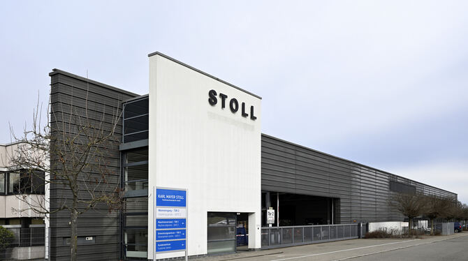 Betrieb von Karl Mayer Stoll im Industriegebiet Reutlingen-West.