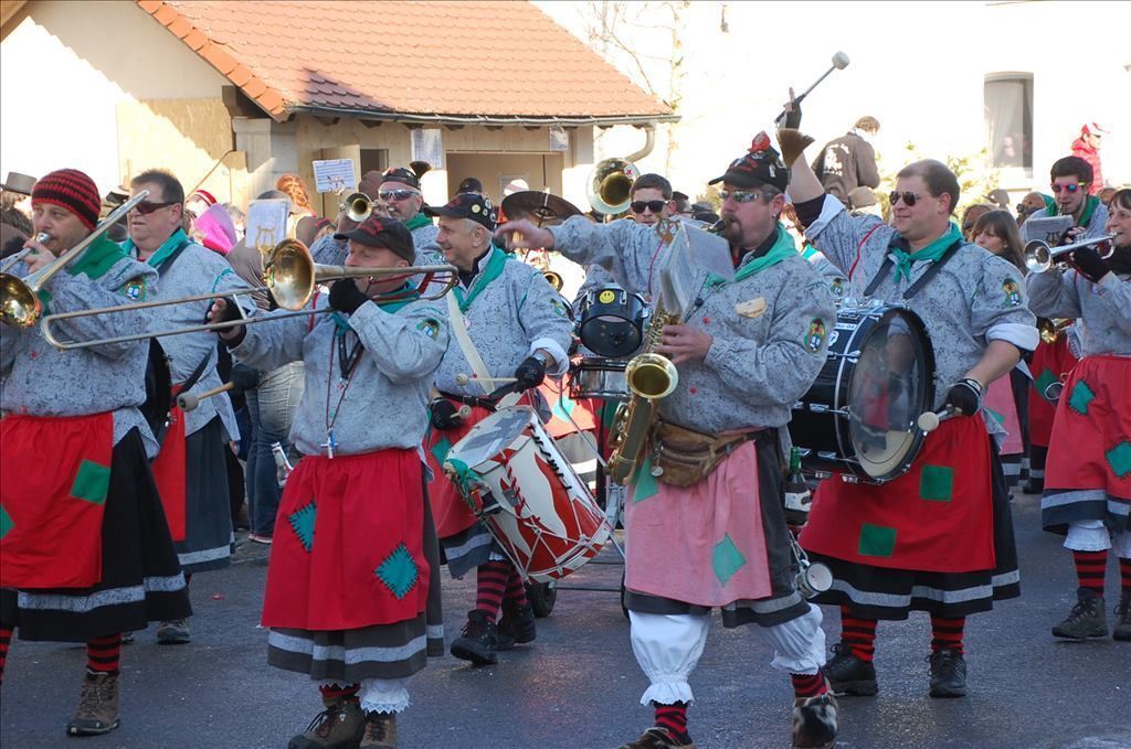 Fasnetsumzug in Steinhilben 17. Februar 2015