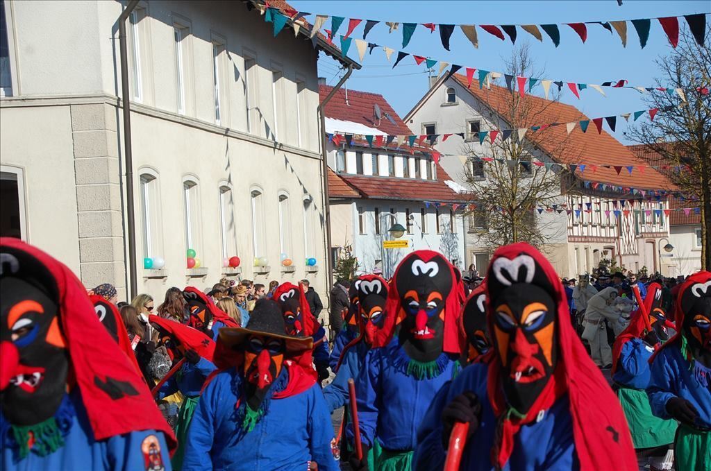 Fasnetsumzug in Steinhilben 17. Februar 2015