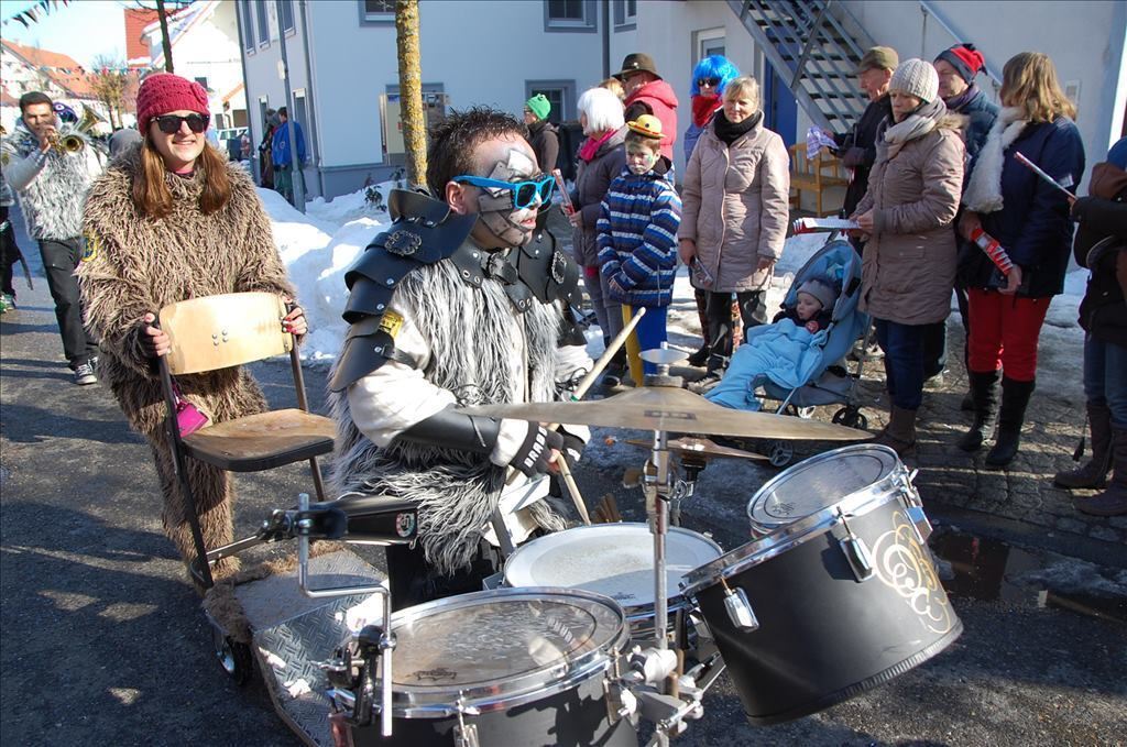 Fasnetsumzug in Steinhilben 17. Februar 2015