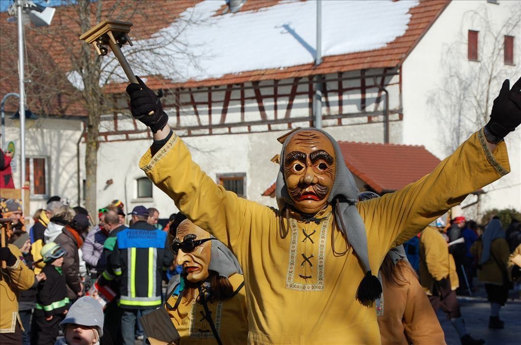 Fasnetsumzug in Steinhilben 17. Februar 2015