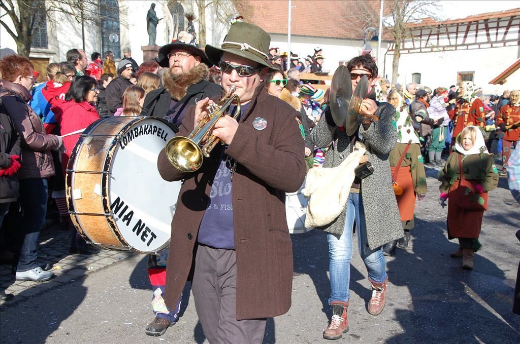 Fasnetsumzug in Steinhilben 17. Februar 2015