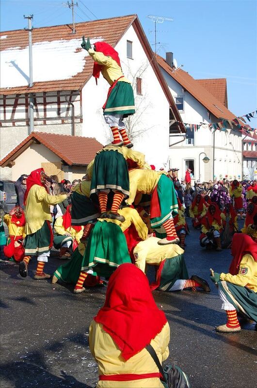 Fasnetsumzug in Steinhilben 17. Februar 2015