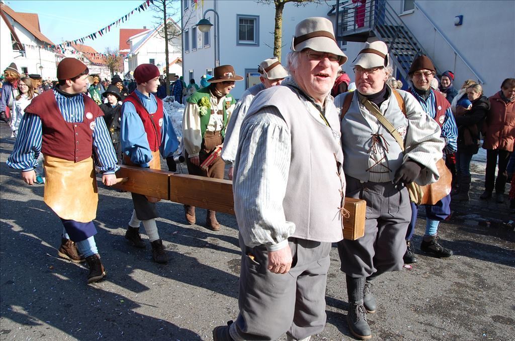 Fasnetsumzug in Steinhilben 17. Februar 2015