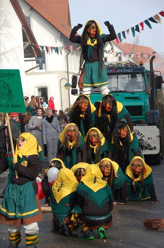 Fasnetsumzug in Steinhilben 17. Februar 2015