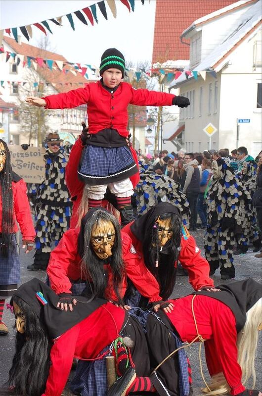 Fasnetsumzug in Steinhilben 17. Februar 2015