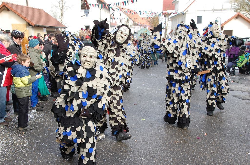 Fasnetsumzug in Steinhilben 17. Februar 2015