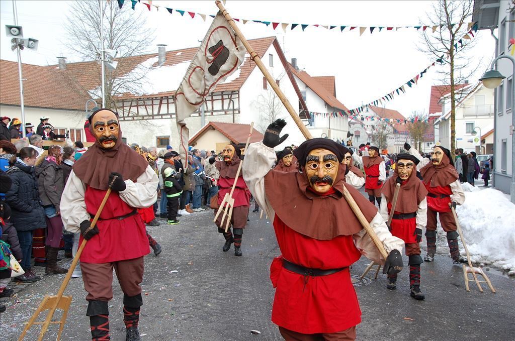 Fasnetsumzug in Steinhilben 17. Februar 2015