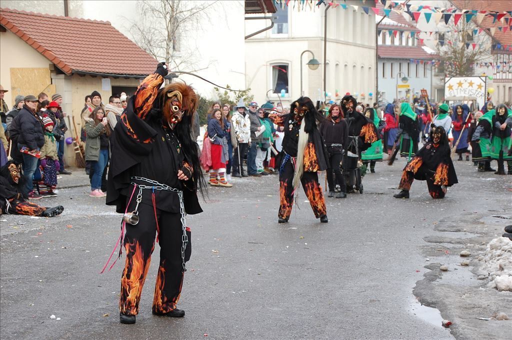 Fasnetsumzug in Steinhilben 17. Februar 2015