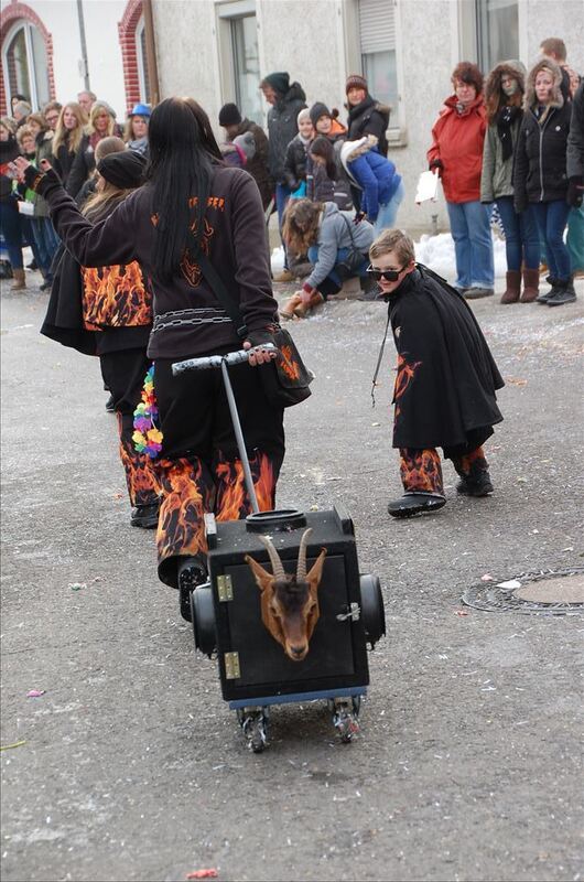 Fasnetsumzug in Steinhilben 17. Februar 2015