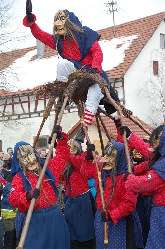 Fasnetsumzug in Steinhilben 17. Februar 2015