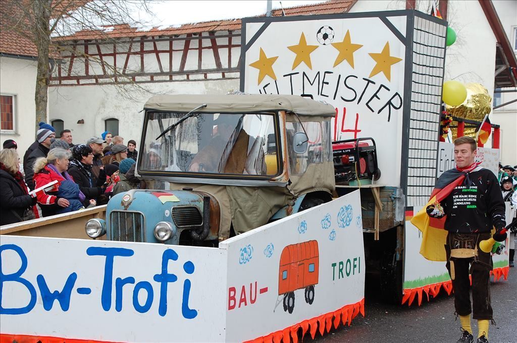 Fasnetsumzug in Steinhilben 17. Februar 2015