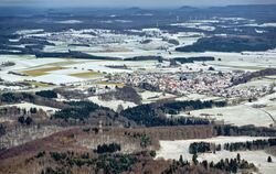 Flug über Römerstein.