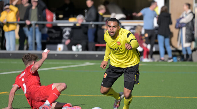 Julio Leitao Gourgel zählte in den vergangenen drei Jahren zu den Leistungsträgern beim SV 03 Tübingen. FOTO: BAUR Julio Leitao Gourgel zählte in den vergangenen drei Jahren zu den Leistungsträgern beim SV 03 Tübingen. FOTO: BAUR