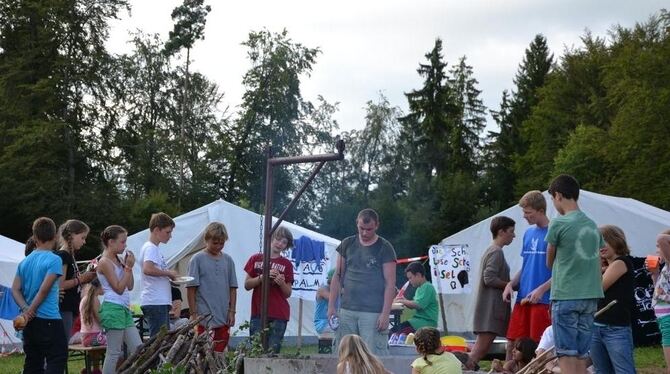 Freizeit auf der Alb: Für sein Jungscharlager (dieses Bild stammt aus dem Sommer 2014) nutzt der CVJM Tübingen seit vielen Jahre