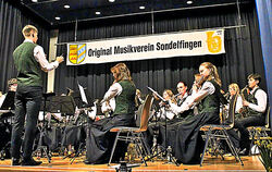 Der Original Musikverein Sondelfingen hat seine Fans und dürfte bein Konzert weitere hinzugewonnen haben.