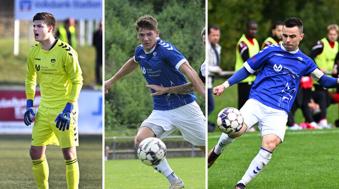 VfL Pfullingen Laufen ab Sommer für die Young Boys Reutlingen auf: Martin Welsch, Marco Digel und Matthias Dünkel (von links).