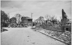 Vielen älteren Reutlingern hat sich dieses Bild in die Seele gebrannt: Der Hauptbahnhof nach den Bombenangriffen, der aussieht, 