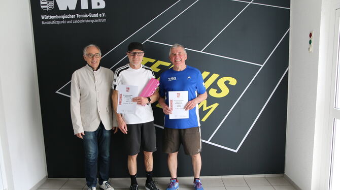 Wolfgang Bihler ist der erste württembergische Einzelmeister in der Geschichte des TC Kusterdingen. FOTO: VEREIN Wolfgang Bihler ist der erste württembergische Einzelmeister in der Geschichte des TC Kusterdingen. FOTO: VEREIN