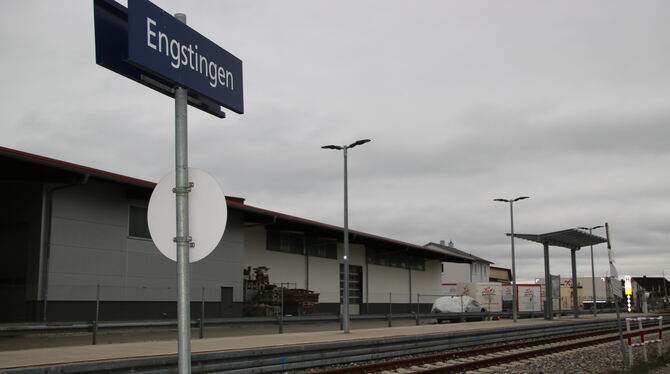 Engstingen Echaztalbahn Der Bahnhof Kleinengstingen wird im Zuge der Reaktivierung der Echaztalbahn zu einem wichtigen Mobilitätszentrum mit zahlreichen