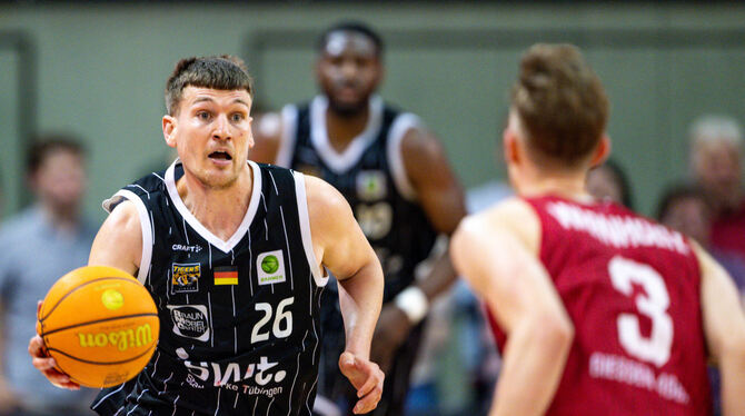 Hessen, Gießen 46ers, Tigers Tuebingen, Basketball, Herren, Pro A, Barmer Basketball Bundesliga Will, dass die Saison um noch mindestens drei Spiele weitergeht: Tigers-Kapitän Till Jönke.