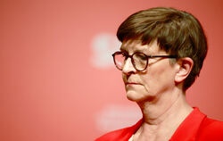 Die Zukunft der SPD-Bundesvorsitzenden Saskia Esken ist ungewiss.  