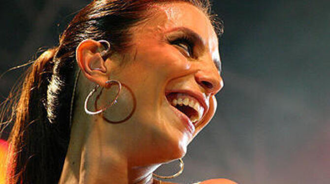 Gute Laune pur: Bei Ivete Sangalo tobten die Fans.
FOTO: JÜSP