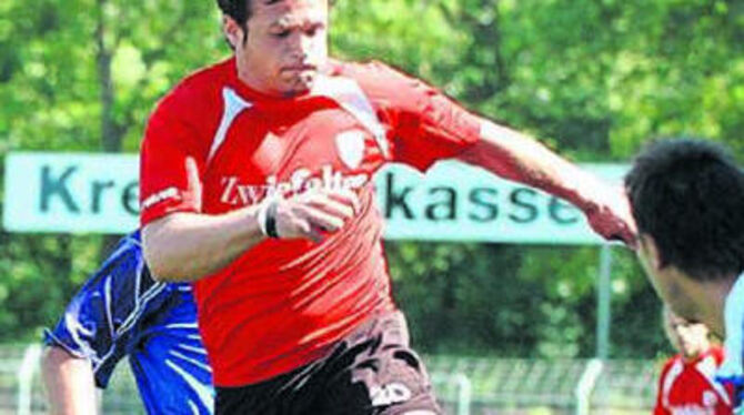 Umworben: Kristian Tomasek vom SSV Reutlingen.
GEA-FOTO: PACHER